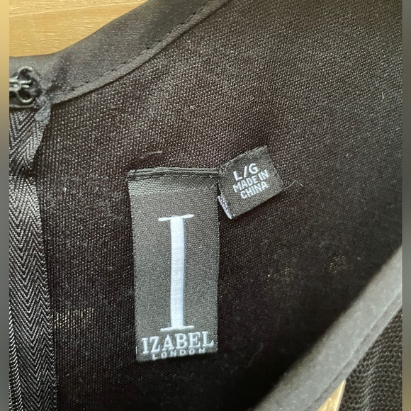 Izabel London flare cocktail dress size L - Picture 3 of 4